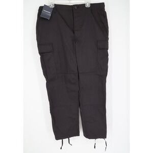 Propper Mens Large Short Black Pants Tactical Cargo BDU Trouser‎ Size LS NEW